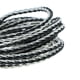 thumbnail image 3 of Cable de audio para auriculares HiFi OCC chapado en oro y plata, para bricolaje Negro y plata, 3 of 8
