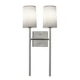 thumbnail image 2 of AFX  Rose LED Sconce 2-Light - Satin Nickel, 2 of 7