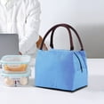 thumbnail image 5 of CoreLiving Women's Neoprene Lunch Bag Self Insulating Cooler Tote Tear Resistant Stain Resistant Machine Washable Adult Lunch Box for Work Travel Picnic Beach, 5 of 5