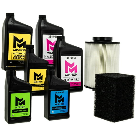 Mishon Full Service Oil Change Kit for Polaris Ranger 800 6x6 2011-2013 MK1012872