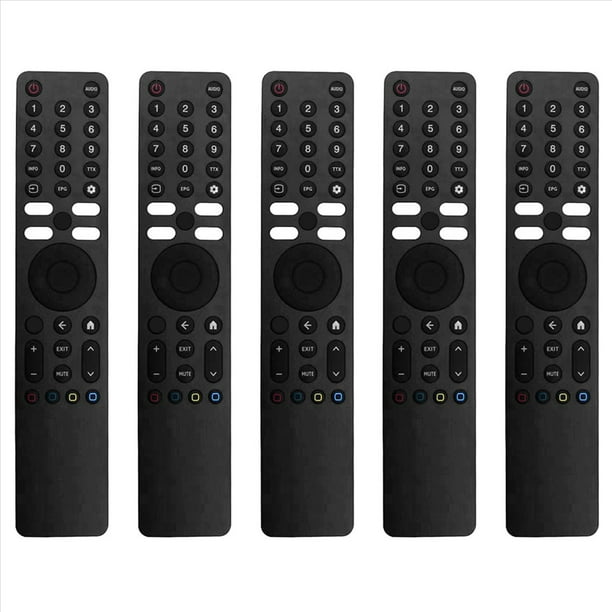 5X XMRM-ML Control Remoto de TV por Voz para Android TV para TV 43/55/65/75 Pulgadas para TV A 43/50/55/65 Pulgadas