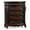 Dark Cherry, variant on Furniture of America Elloise 5-Drawer Solid Wood Chest in Dark Cherry