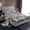 Grey, variant on Feelyou 3D Grey Stone Twin Sheet Sets, Modern Abstract Rectangle Bedding, 3pcs