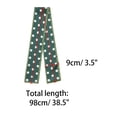 thumbnail image 3 of INSPIRE CHIC Women's Lovely Polka Dots for Bag Hair Band Neck Wraps Scarf Navy Blue Big Dot, 3 of 6
