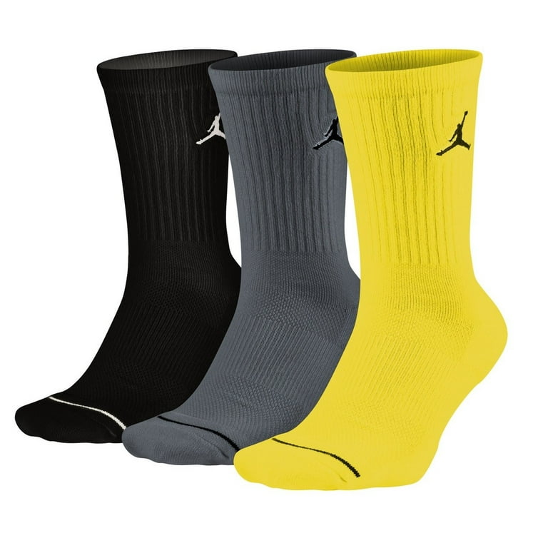 Nike Jordan Jumpman Dri Fit Crew Socks Multi 3 Pair SX5545 015