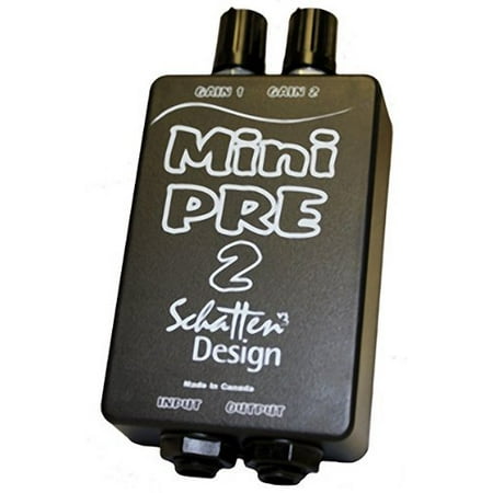 Schatten Mini Pre 2 Dual Channel Belt-clip Guitar/Instrument Preamp for