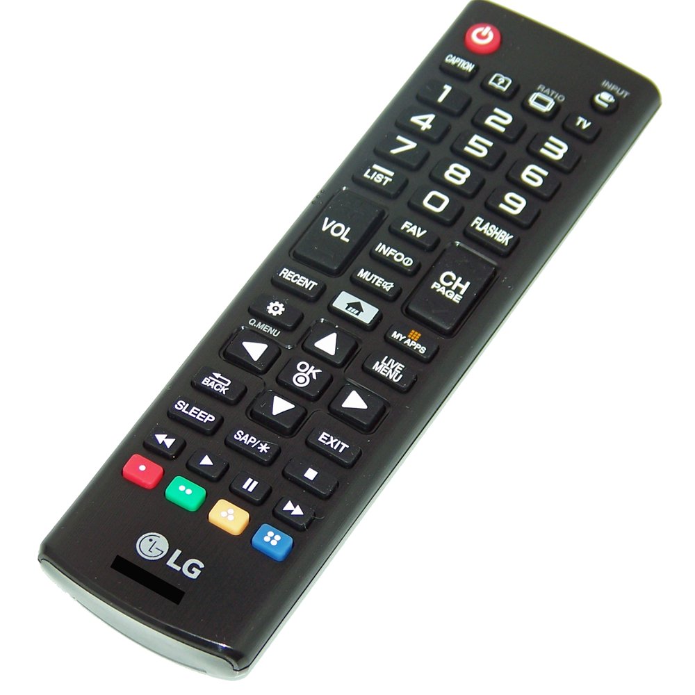 OEM LG Remote Control Originally Shipped With: 43LF5900, 43UF6400
