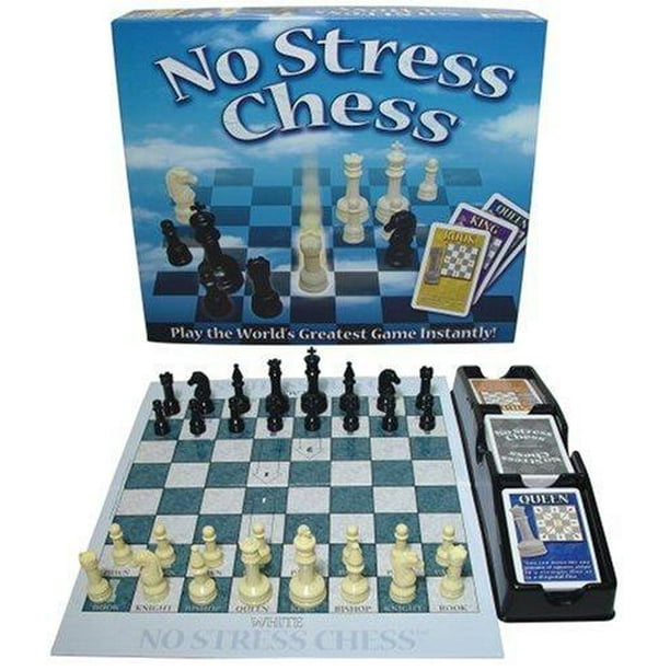 Winning Moves Games Winning Moves No Stress Chess, Natural (1091) for 2  players