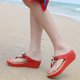 thumbnail image 5 of Sandalias de verano para mujer, sandalias con cuña, zapatos romanos de cristal, sandalias informales con punta abierta Wmkox8yii ytu9463, 5 of 9