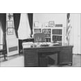thumbnail image 1 of 24"x36" Gallery Poster, Photograph of a desk in a White House office 1946, 1 of 1