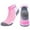 Pink, variant on Fesfesfes Men and Women Socks Middle Canister Movement Towel Breathable Badminton Walking Socks