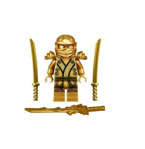 LEGO NINJAGO Golden Ninja Lloyd with Dragon and Shamshir Swords in Nepal at NPR 7557 Rating 5