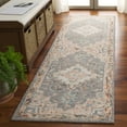 thumbnail image 2 of SAFAVIEH Anatolia Bryon Medallion Runner Rug, Gray/Rust, 2'3" x 8', 2 of 10