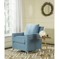 thumbnail image 5 of SAFAVIEH Hollywood Glam Tufted Acrylic Club Chair, White/Clear, 5 of 7