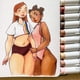 thumbnail image 5 of Marcadores de alcohol Ohuhu para tono de piel, punta de pincel, 24 colores, 5 of 9