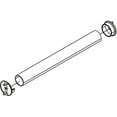 thumbnail image 3 of TAG Hardware Closet Rod Round - with End Supports, Synergy Collection (Matte Nickel, 35 3/4"), 3 of 5