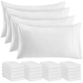 thumbnail image 1 of Fundas de almohada Utopia Bedding Queen, paquete de 24 unidades, 50 x 75 cm, microfibra, 1 of 6