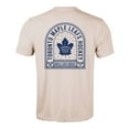 thumbnail image 3 of Men's Levelwear Khaki Toronto Maple Leafs Richmond Stained Glass T-Shirt, 3 of 3