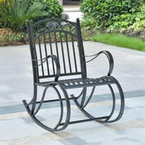 Segovia Iron Porch Rocker