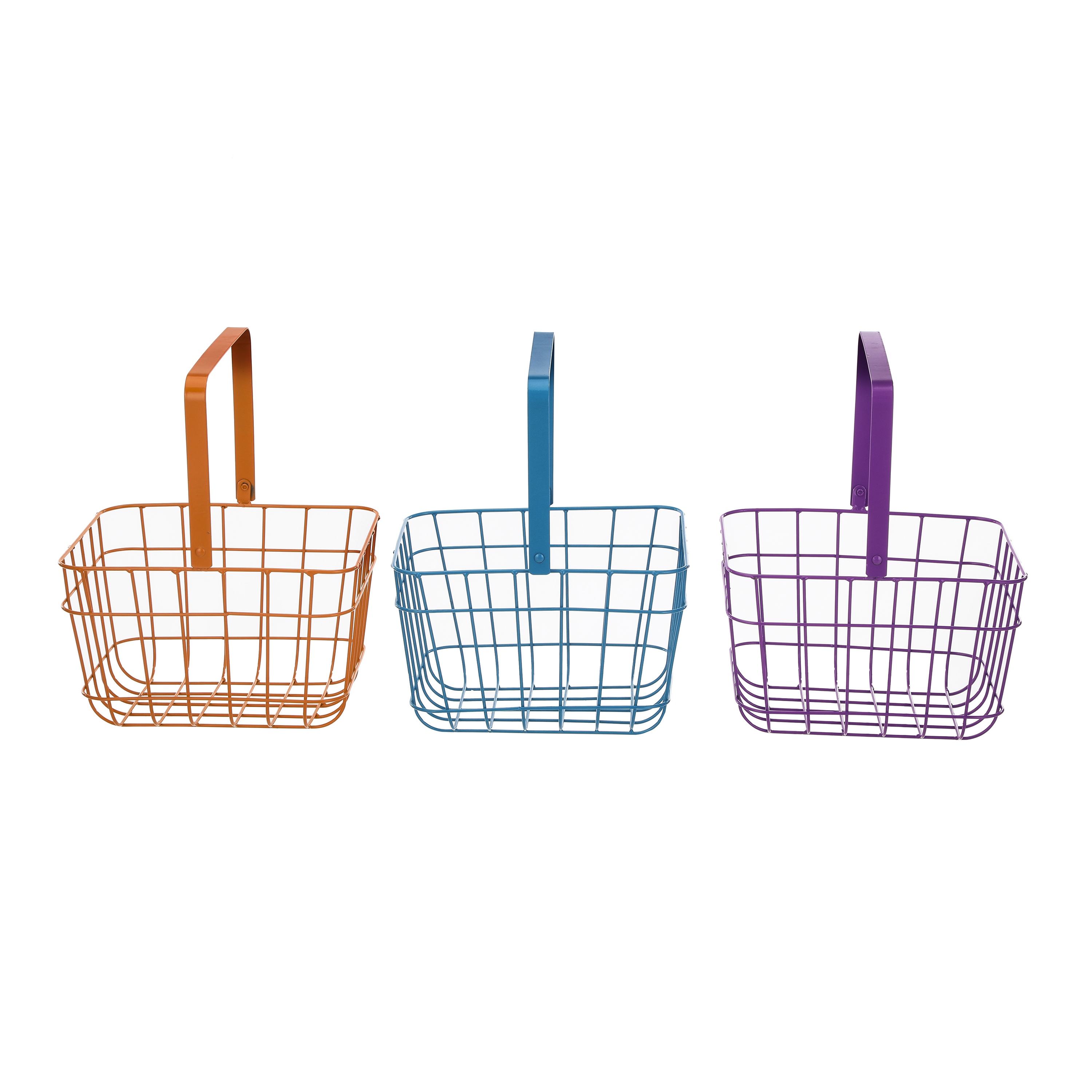 Way to Celebrate Rectangular Wire Easter Basket ASTM