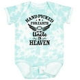 thumbnail image 3 of Inktastic Handpicked for Earth by My Uncle in Heaven with Angel Wings Boys or Girls Baby Bodysuit, 3 of 5