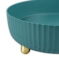 thumbnail image 2 of M Buder Bandeja Organizadora Giratoria de Plástico Gran Capacidad Escritorio Cocina Baño Verde (28 cm / 11 inches), 2 of 9