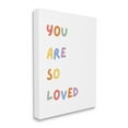 thumbnail image 4 of Stupell Industries So Loved Minimal Phrase Inspirational Painting Gallery Wrapped Canvas Art Print Wall Art, 36 x 48, 4 of 8