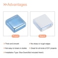 thumbnail image 4 of Uxcell Mosaic Tiles, 1 x 1cm Micro Glass Tiny Mini Mosaic Tile DIY Hobbies Handmade Crystal Free Stone Craft Material Creativity (AB Cobalt Blue Pack of 110), 4 of 7