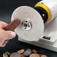 thumbnail image 2 of 4 Inch Diamond Polishing Disc, 16mm Center Hole, 80/400/800/1500/3000 Grit, 5pcs Set for Stone, Glass, and Jewelry Polishing, Ideal for Sanders and Engraving Tools, 2 of 5