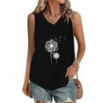 thumbnail image 2 of Birdeem Blouses pour Femmes T-Shirt Décontracté en Coton et Lin à Manches Courtes Col Rond Boutonné, 2 of 12