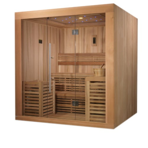 Golden Designs Cedar Traditional Sauna - 4-6 Person - Oslo