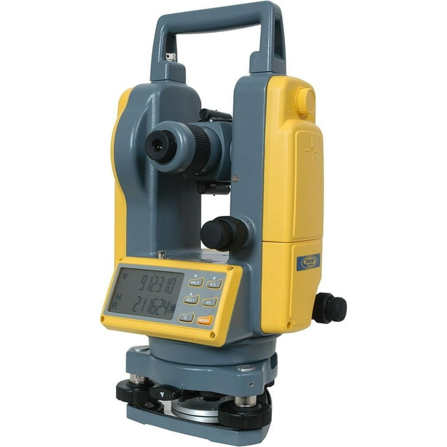 Teodolito Electrónico Spectra Precision DET-2 con Baterías Recargables y Alcalinas en Estuche de Tra
