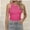 Hotpink, variant on Ribbed Tank Tops for Women, Slim Knit Basic Summer Tops for Women Going Out Tops