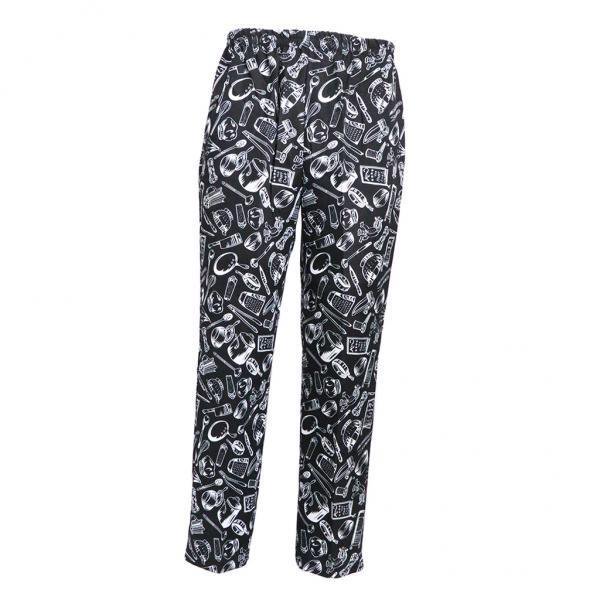 2xChef Pants Uniforme Cargo Pantalones Holgados Pantalones De Trabajo De Cocina 3XL Cubiertos Sunnimix chef pantalones mujeres hombres