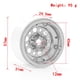 thumbnail image 3 of Reloy de alumino Rimbillo Remolo Rimentos RIMBITOS DE REMITORES 4 PCS REMPLAZO PARA 1/10 TRX4 AXIAL SCX10 90046 SCX10 III AXI03007 AXI03003 RC CAR, 3 of 6