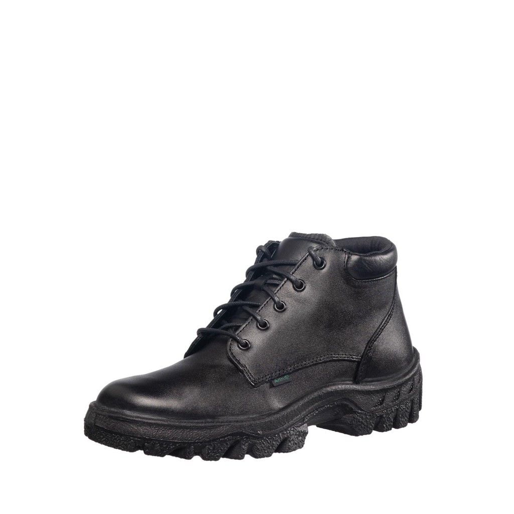 black rocky work boots