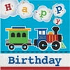 192 Count Bulk Pack All Aboard Train Birthday Luncheon Napkins