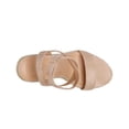 thumbnail image 4 of Sandalias de Plataforma con Cuña Espadrille para Mujer DREAM PAIRS Talla 8 Nude, 4 of 6