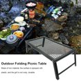 thumbnail image 3 of AIHOME Portable Folding Campfire Grill Heavy Duty Camping Grill with Legs Storage Rack for Outdoors Camping, 3 of 9