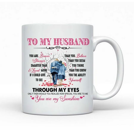 

Familyloveshop LLC To my husband Coffee Mug From Wife Valentine s gift for Husband Gifts for Couples Gift for Anniversary Coffee mug 11oz 15oz