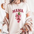 thumbnail image 2 of Comfort Colors® Mothers Day Shirt, Mama Cherry Bow T-Shirt, Cute Vintage Style Mom Tee, Mothers Day Gift, Gift For Her, 2 of 6