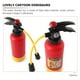 thumbnail image 3 of Juguete de agua de dibujos animados, divertido extintor de incendios para niños, juguete de agua portátil, 3 of 7