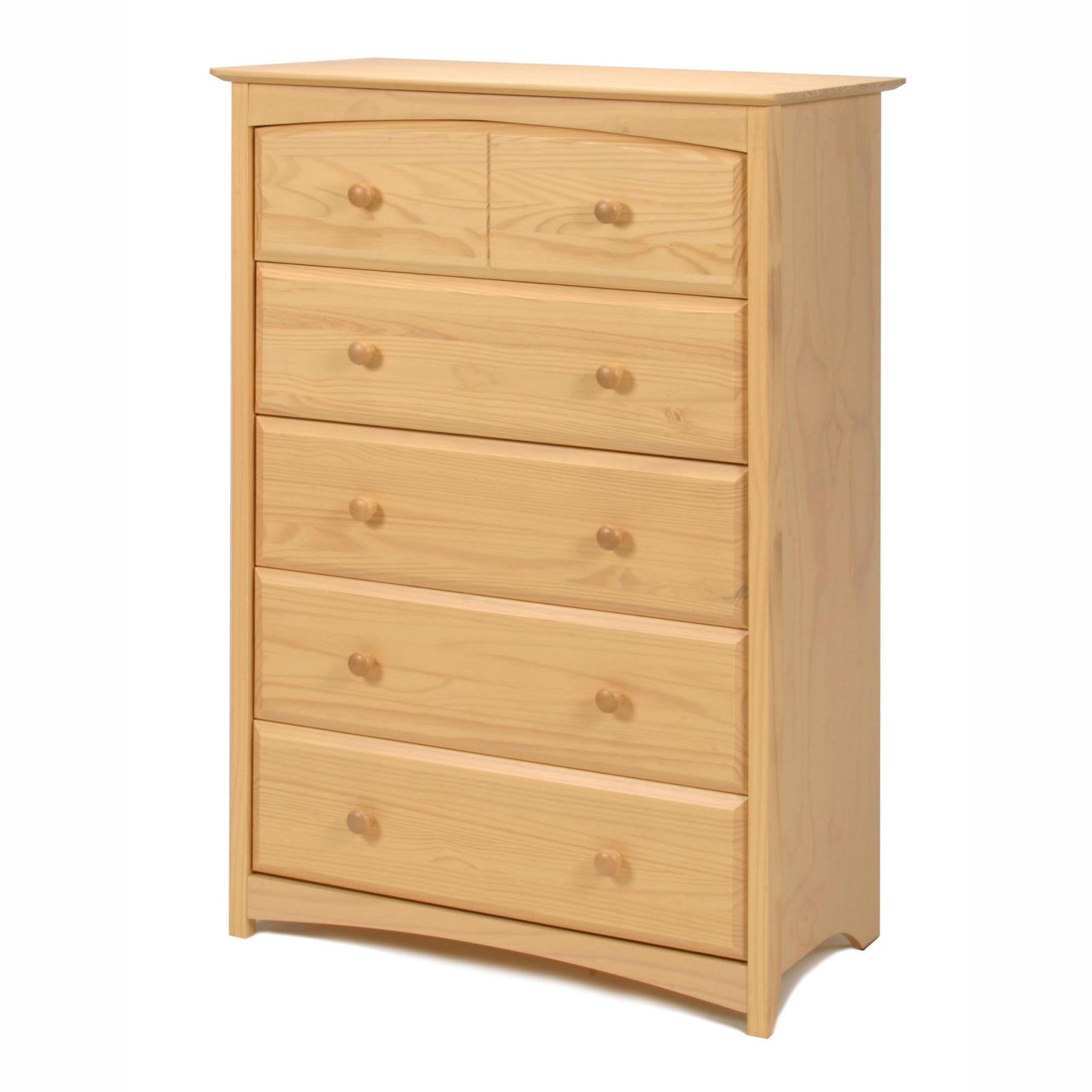 Stork Craft Beatrice 5 Drawer Chest Color Black Walmart Com