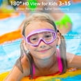thumbnail image 2 of Gafas de natación Freela para niños, antivaho, impermeables a los rayos UV, de 3 a 14 años, 2 of 6
