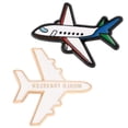thumbnail image 4 of Broche con forma de avión tridimensional 3D, modelo de aleación de luchador espacial creativo, insignia, accesorios para ropa y mochila, 4 of 6