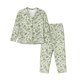 thumbnail image 1 of Balery Green Rabbit Conjunto de Pijama con Estampado para Mujer, Conjunto de Dos Piezas con Manga Larga, Ropa de Dormir Suave con Bolsillos, Pijamas Cómodos-Medium, 1 of 7