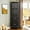 Black & Style 2, variant on Corner Storage Cabinet 72" H Wooden Kitchen Pantry with 8 Doors, Freestanding Bookshelf Cabinet with Adjustable Shelves for Living Room (Black & Style 1)