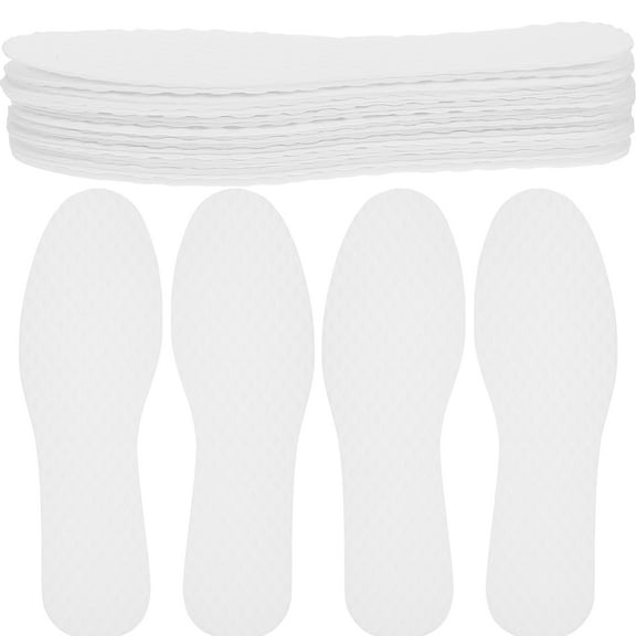 20 Pairs of Replaceable Shoe Inserts Disposable Shoe Inserts Thin Shoe Pads Shoe Liners