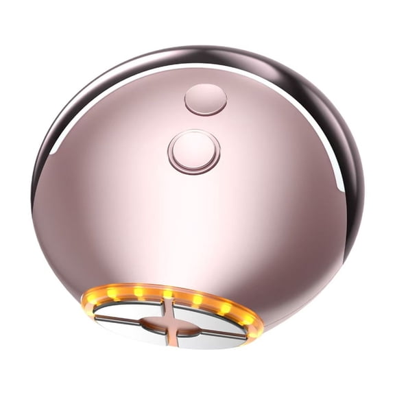 At-Home  Multi-Functional Facial Toning Device with Red Light, High-Frequency & Micro-Current for a Firmer-Looking and Radiant Appearance,Pink
