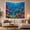 Bright Coral Reef, variant on Tropical Fish in Vibrant Coral Reef with Sunbeams, Serene Illustration for Ocean Lovers, Underwater Scene Art, Housewarming Gift Tapestry Wall Hanging for Bedroom and Living Room